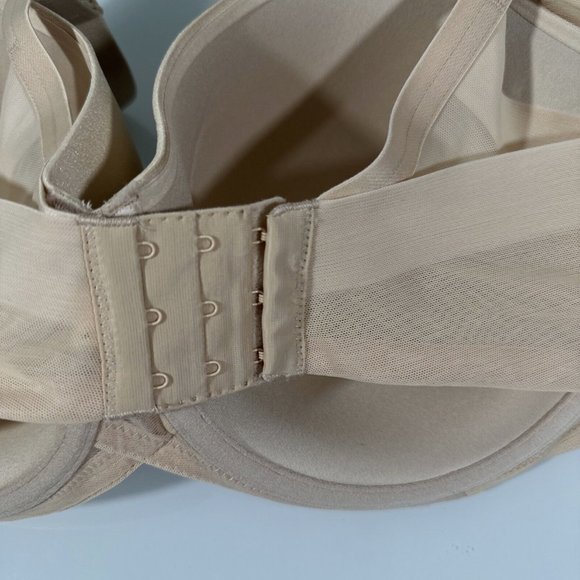 NWT‎ Wacoal [ 38DDD US ] Ultimate Side Smoother Underwire T-Shirt Bra Nude - Picture 8 of 13